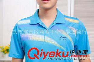 ----情侶套裝區(qū)--- 2015 大廠直供 新款 L/N 吸濕排汗啦啦隊(duì)服羽毛球服夏季套裝原始圖片3