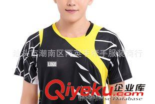 ----情侶套裝區--- 2015 爆款 吸濕排汗 韓國隊圓領透氣 比賽 羽毛球服 套裝2078原始圖片2