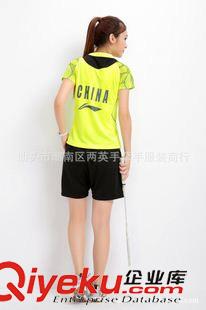 ----女款套裝區(qū)--- 湯尤杯L/N女子休閑羽毛球服團體隊服俱樂部吸濕排汗快干短袖套裝原始圖片3