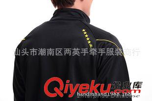 ----秋冬套裝區(qū)--- 2015 新款棉滌 長(zhǎng)袖單層開衫 外套 長(zhǎng)褲 休閑運(yùn)動(dòng)服套裝羽毛球服原始圖片3