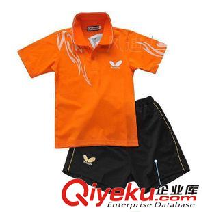 戶外運動裝 2014新款專業兒童蝴蝶乒乓球服兒童訓練球服學院比賽服