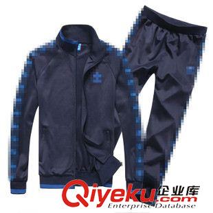 長套春秋款 男士運動套裝2015春秋情侶運動套裝男休閑衛衣套裝大碼學生運動服原始圖片3