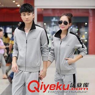 長套春秋款 情侶運動休閑套裝來圖來樣批量服裝加工定制老人頭內(nèi)衣老人頭內(nèi)衣原始圖片2