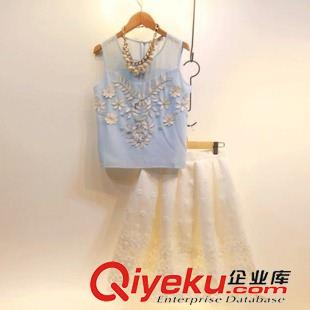 2015時尚套裝潮 2015夏季新款 韓版大碼女裝 修身顯瘦兩件套 短袖短褲時尚套裝