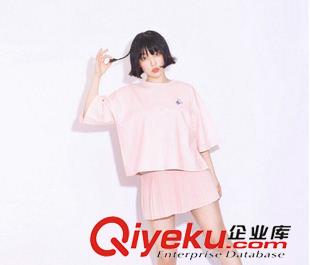 cdjT恤 2015夏季新款 原宿風韓版東大門 學院風短袖T恤