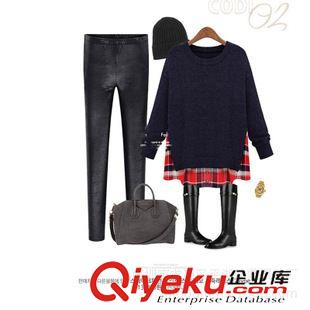 8月秋冬一期新款 秋冬新款2015大碼女裝春裝歐洲站潮 打底衫春衣女長袖T恤40810