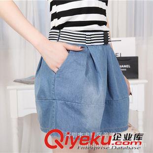 羽絨服|馬甲背心 韓版女裝 新款條紋牛仔連衣裙女裝批發兩件套褲裙一件代發夏40402原始圖片3