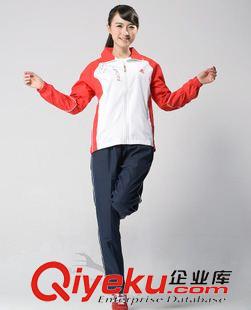 秋裝 長褲 品牌運動套裝女秋青年跑步套裝男中老年團體服佳木斯健身操運動服原始圖片2