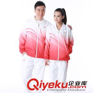 秋裝 長褲 廠家批發(fā)秋裝長袖休閑運動會服裝出場服男女領獎服公司團體比賽服