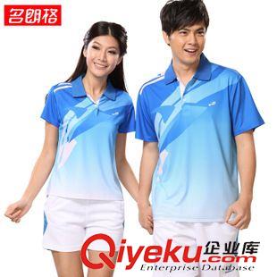 功能面料 夏季休閑運動服女 女士運動服套裝 網球服運動服團購 短袖體恤原始圖片3