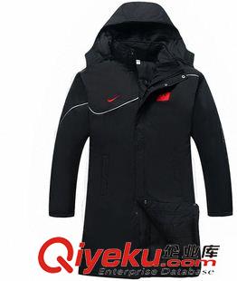 大衣 大衣中國隊冬訓練大衣足球訓練服運動棉衣男長加長款棉大衣9500