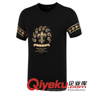 短袖T恤 男士修身T恤棉麻男裝韓版翻領(lǐng)短袖百搭紳士英倫潮男撞色麻t血304