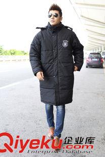 棉衣 大衣中國隊大衣足球訓練服運動棉衣男德國隊大衣加長款棉大衣9988原始圖片3