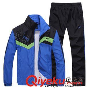 梭織套裝 運動服情侶套裝男女春秋休閑運動裝男女秋裝運動套裝1208