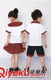 校服 園服 供應幼兒園園服 小學生校服 2013新款童裝 男童 短袖運動套裝原始圖片2