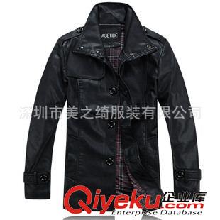 皮衣 夾克 深圳廠家直銷定做男女裝西服、襯衫、皮衣、風衣訂做原始圖片3