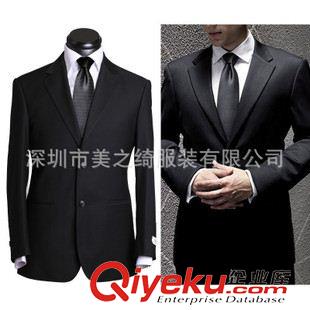 西裝 西服 深圳廠家加工訂做修身時(shí)尚高檔條紋男士西裝西服 可按樣版定制