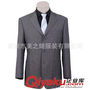 西裝 西服 職業(yè)裝新婚禮服 韓版休閑西服男士休閑兩扣西服 男式修身西裝套裝原始圖片3