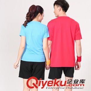 長(zhǎng)褲 巧越1517 1518速干圓領(lǐng)純sq侶款單件T恤DIY廣告衫5個(gè)色原始圖片3