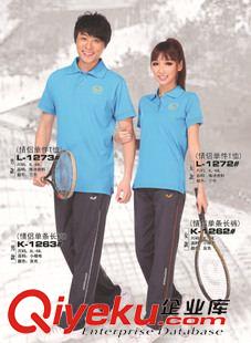 高爾夫服 廠價(jià)新款正品越奧1272 1273休閑運(yùn)動(dòng)男女情侶裝POLO羽毛球衫T恤衫原始圖片2