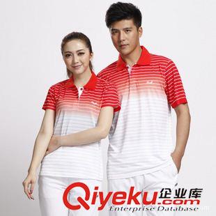 高爾夫服 廠家直銷批發(fā) 越奧 1484 1485男女情侶款休閑運動短袖T恤衫