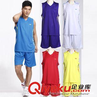 男子籃球服 1404新款 zp越奧 運動比賽訓練服 男款 籃球服套裝 藍球衣